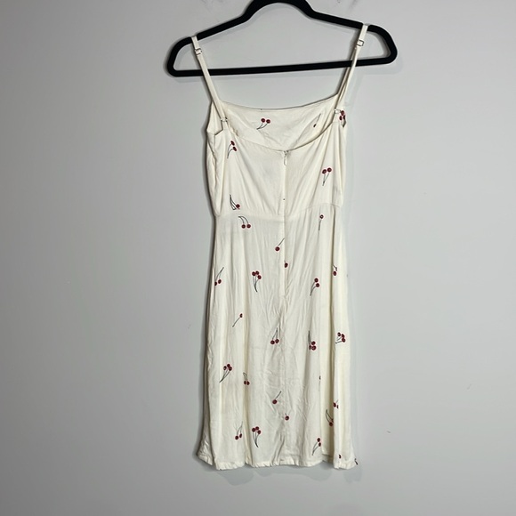 Reformation | Women’s Cherry Print Sleeveless Mini Dress - Picture 5 of 6